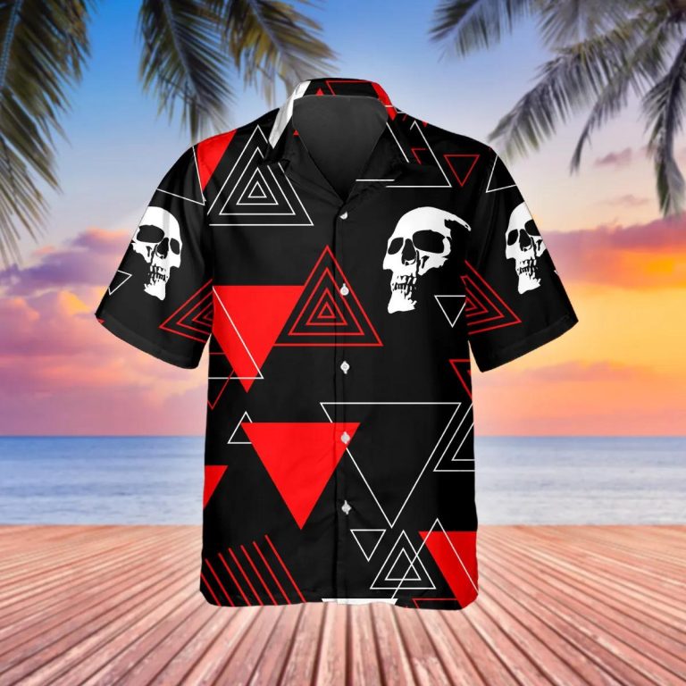 Purple Skull Men's Short Sleeve Shirt
