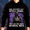Real Men Don’t Love Several Women They Love One Women Couple Skull Hoodies