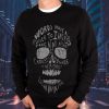 Words Have No Power To Impress The Mind Skull Sweatshirt Mens