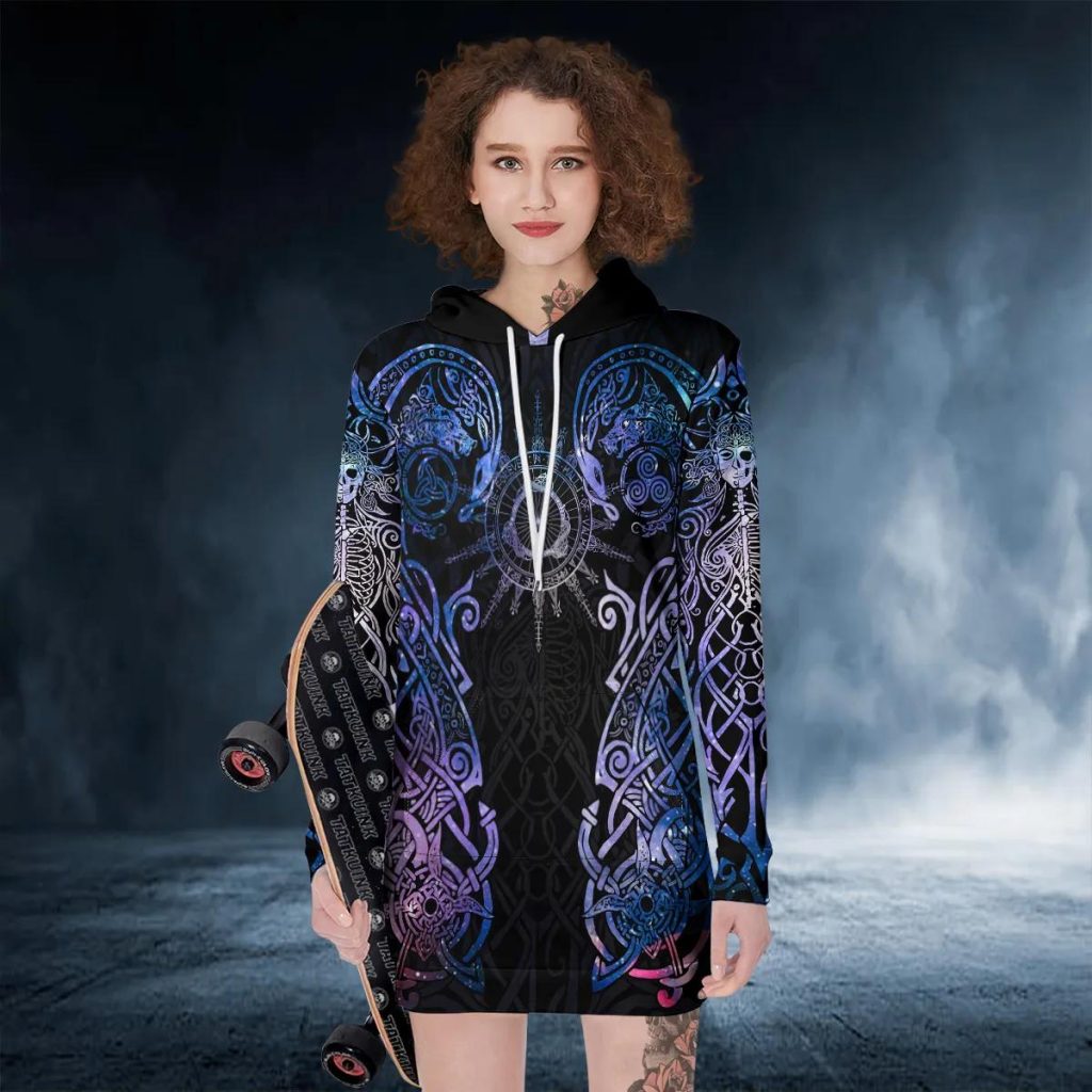 Casual hoodie dress for women | Fiona