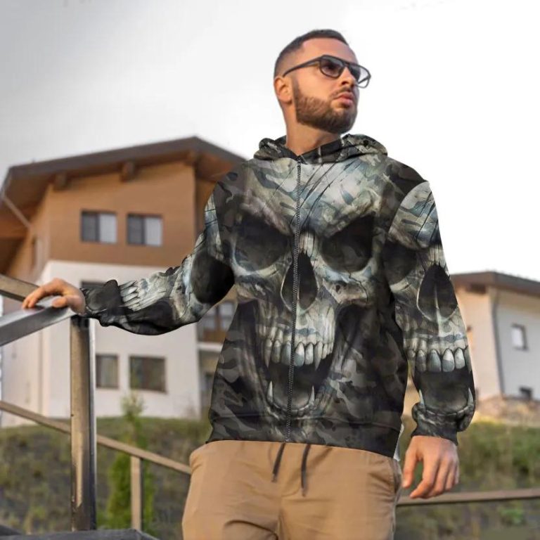 Cree Confederacy Midnight Men's Zipper Hoodie