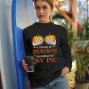 If You Like My Pumpkins Skull Sweatshirt Womens