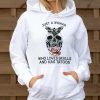 Just A Woman Who Loves Skull And Has Tattoos Skull Hoodie Womens