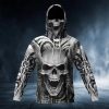 King Skull 3D Bandana Hoodie