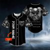 No I Don’t Hear S Skull Custom Baseball Jersey