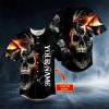 Spiral Dragon Skull Custom Baseball Jersey