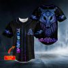 Fantasy Wolf Viking Tattoo Custom Baseball Jersey