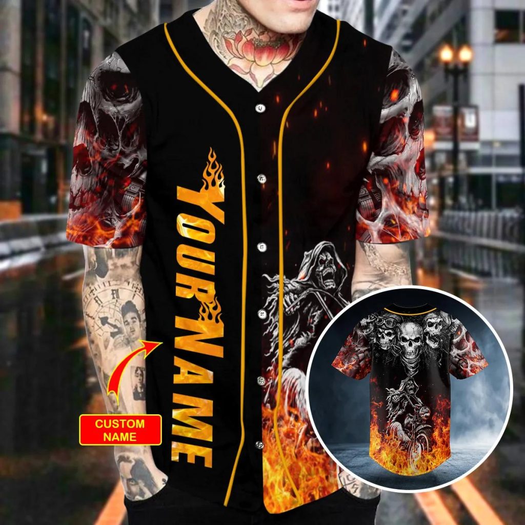 Skull & Viking Graphic Tees | 3D All Over Print Clothing