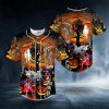 Happy Halloween Skeleton Baseball Jersey