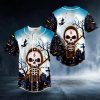 Happy Halloween Skull Baseball Jersey