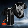 Raven Dragons Viking Tattoo Custom Baseball Jersey