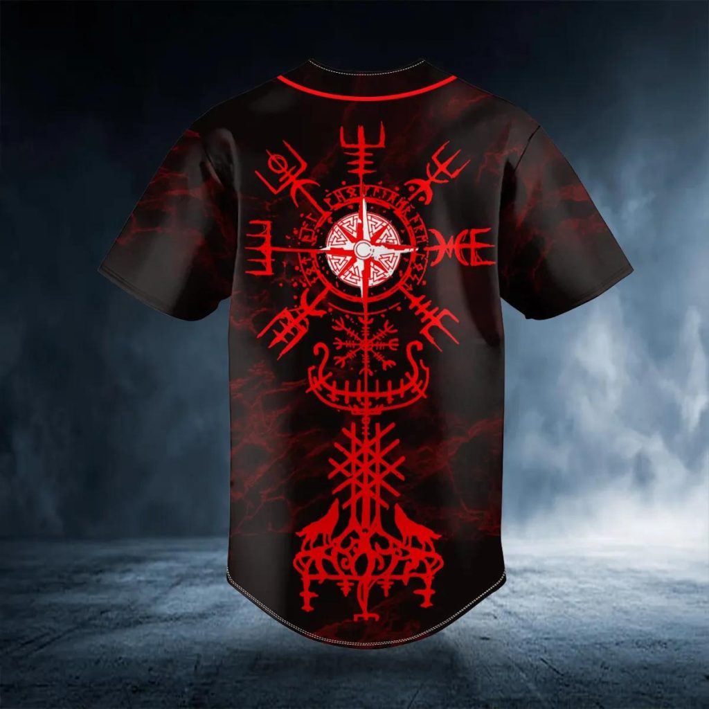 Viking Hoodie - 3D Print Vegvisir & Wolf Graphic Men's Pullover For Streetwear & Casual
