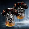 Soul Eater Screaming Crack Monster Skull Baseball Jersey