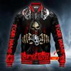 Assassin Grim Reaper With Guns Skull Personalized Baseball Jacket