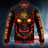 Lava Biohazard Skull Personalized Baseball Jacket