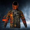 Forbidden Prayer Skull Custom 3D Bandana Hoodie