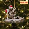 Couple Skeleton Christmas Personalized Ornament
