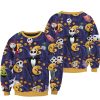 Pumpkin King The Nightmare Before Christmas Ugly Sweatshirt, Skeleton Sweater