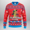Miami Marlins Funny Grinch Ugly Christmas Sweater