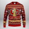 San Francisco 49ers Funny Grinch Ugly Christmas Sweater