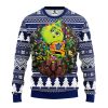 Toronto Maple Leafs Grinch Hug Ugly Christmas Sweater
