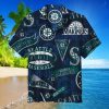 MLB Seattle Mariners Hawaiian Shirt, , Hawaiian Button Up Shirt, Aloha Shirts