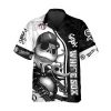 Jack Skeleton White Sox Hawaiian Shirt, White Sox Aloha Shirt, MLB Hawaiian Shirt