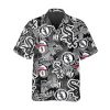 Pattern White Sox Hawaiian Shirt, White Sox Aloha Shirt