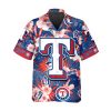 Texas Rangers Hawaiian Shirt, MLB Hawaiian Shirt Gift For Fans