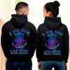I Am Her Captain I Am His Anchor Personalized Hoodies For Couples