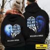 You See All My Light Personalized Hoodies For Couples