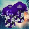 Colorado Rockies MLB Flower Aloha Hawaiian Shirt 15, MLB Hawaiian Shirt