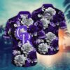 Colorado Rockies MLB Flower Aloha Hawaiian Shirt 17, MLB Hawaiian Shirt