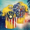 Milwaukee Brewers MLB Aloha Hawaiian Shirt 3, MLB Hawaiian Shirt