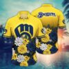Milwaukee Brewers MLB Flower Aloha Hawaiian Shirt 20, MLB Hawaiian Shirt