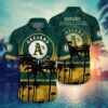 Oakland Athletics MLB Aloha Hawaiian Shirt 1, MLB Hawaiian Shirt
