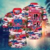 Philadelphia Phillies MLB Flower Aloha Hawaiian Shirt 13, MLB Hawaiian Shirt