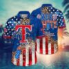 Texas Rangers MLB Aloha Hawaiian Shirt 2, MLB Hawaiian Shirt