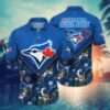 Toronto Blue Jays MLB Flower Aloha Hawaiian Shirt 7, MLB Hawaiian Shirt