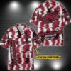 Arkansas Razorbacks Aloha Hawaiian Shirt Custom Your Name, NCAA Hawaiian Shirt