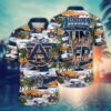 Auburn Tigers NCAA Flower Aloha Hawaiian Shirt 7, NCAA Hawaiian Shirt