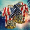 Georgia Tech Yellow Jackets NCAA Flower Aloha Hawaiian Shirt 11, NCAA Hawaiian Shirt