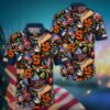 Syracuse Orange NCAA Flower Aloha Hawaiian Shirt 15, NCAA Hawaiian Shirt
