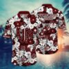 Texas A&M Aggies NCAA Flower Aloha Hawaiian Shirt 8, NCAA Hawaiian Shirt