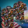 Texas Longhorns NCAA Flower Aloha Hawaiian Shirt, NCAA Hawaiian Shirt