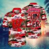 Wisconsin Badgers NCAA Flower Aloha Hawaiian Shirt 9, NCAA Hawaiian Shirt