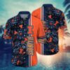Illinois Fighting Illini NCAA Flower Aloha Hawaiian Shirt 4, NCAA Hawaiian Shirt