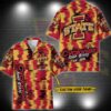 Iowa State Cyclones Aloha Hawaiian Shirt Custom Your Name, NCAA Hawaiian Shirt