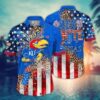 Kansas Jayhawks NCAA Aloha Hawaiian Shirt, NCAA Hawaiian Shirt
