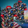 Kansas Jayhawks NCAA Flower Aloha Hawaiian Shirt 14, NCAA Hawaiian Shirt